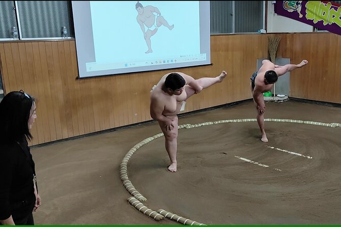 Complete Sumo Experience in Tokyo - Meeting wrestlers after the action