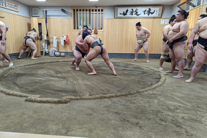 Morning Sumo Practice Viewing in Tokyo - Photos and the possible chanko nabe lunch