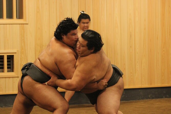 Morning Sumo Practice Viewing in Tokyo - What the $99.08 price gets you