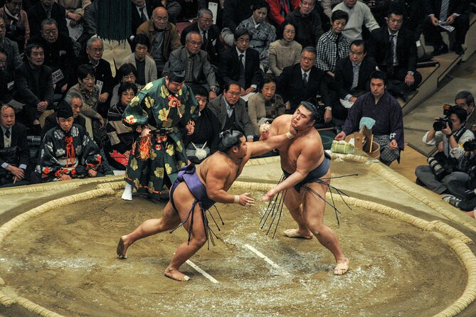 Official Sumo Tournament Ticket with Guided Experience - Starting at Former Yasuda Garden