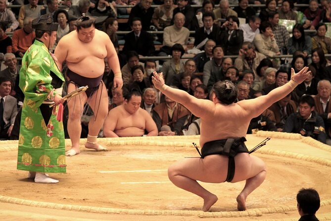 Official Sumo Tournament Ticket with Guided Experience - A short walking tour inside Ryogoku Kokugikan