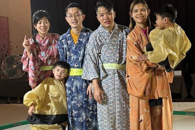 Osaka: Sumo Show and Kimono Haori Experience - Key points at a glance
