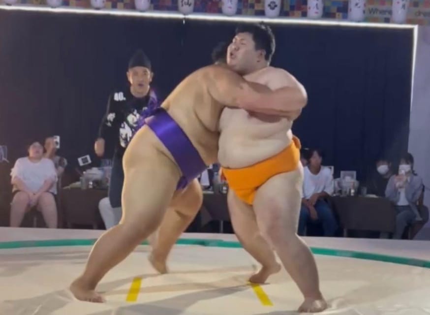 Osaka: Sumo Show & Experience w/ Optional Kimono & Hot Pot - Chanko hot pot and other food options