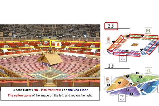 Seat B Ticket Tokyo Sumo Wrestling Tournament in Ryogoku - Fifteen minutes around Ryogoku’s sumo sites