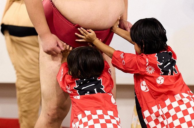 【SUMO FESTIVAL】Tokyo Ginza: Sumo Show & Photo Experience - The mikoshi finale adds a festival touch