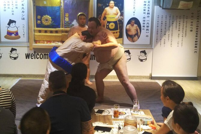 the SUMO show - Meeting retired wrestlers in Sumida