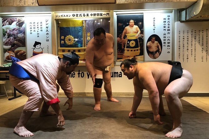 the SUMO show - Tonkatsu, chanko soup, and what you actually eat