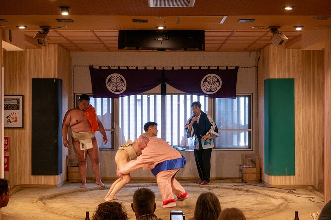 The SUMO Show & Experience with Hot pot lunch - Chanko nabe makes lunch part of the lesson