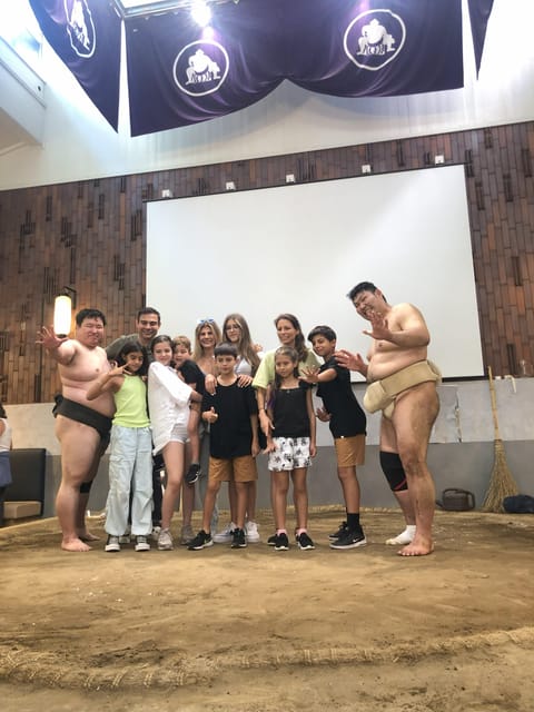 Tokyo: Challenge Sumo Wrestlers and Enjoy Meal - Arriving at Kikukawa Station