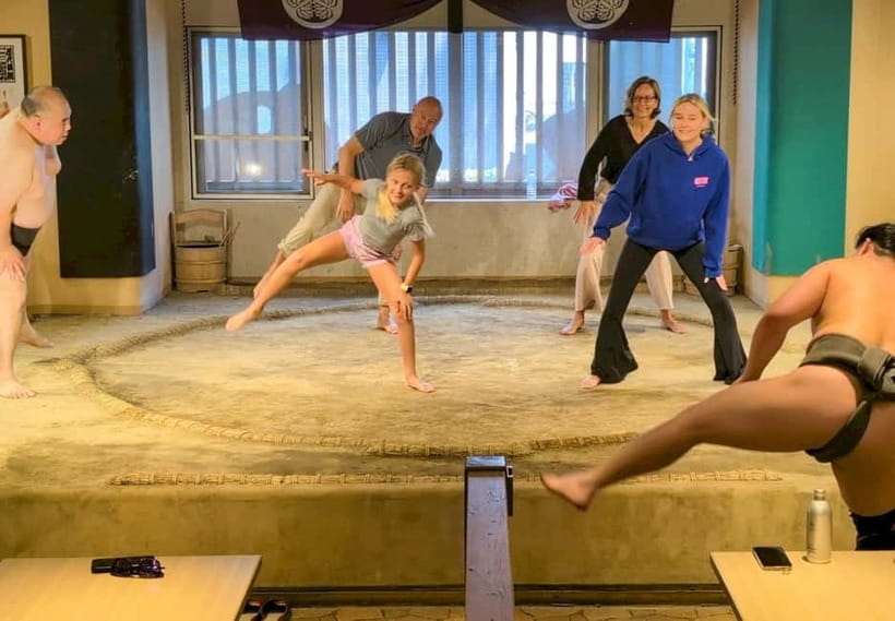 Tokyo: Family Sumo Workshop & Live Wrestling Show with Lunch - Chanko hotpot makes a useful second act