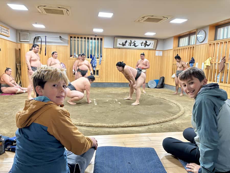 Tokyo: Morning Sumo Practice Viewing - Meeting at Tokyo Skytree Station