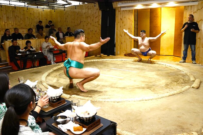 Tokyo Sumo Entertainment Show with Chicken Hot Pot and Photo - Why the two-hour length works