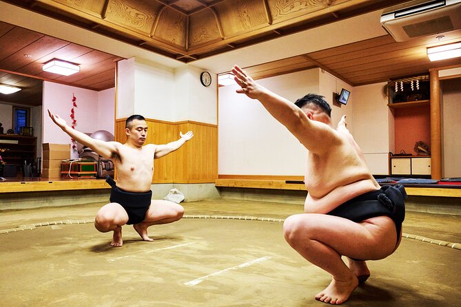 Tokyo Sumo Experience with Live Show & Audience Challenge - Meeting in Kiyosumi, Koto City