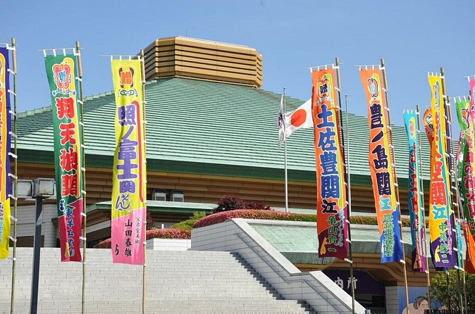 Tokyo Sumo History Tour with Chanko Nabe Lunch - Standing beside the ring at Edo Noren