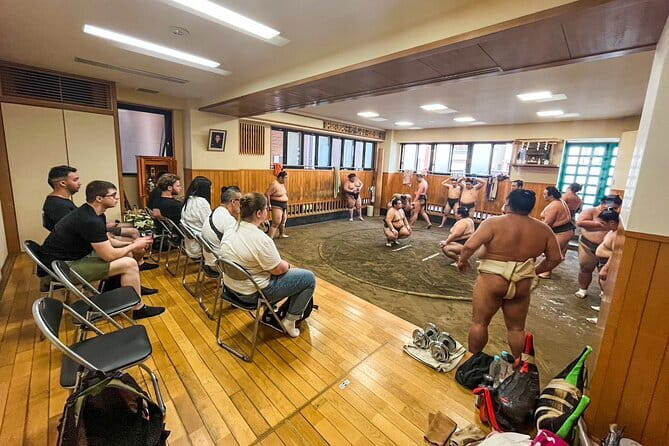 Tokyo Sumo Morning Practice Tour w/ Ring-Side Seat + Photo Shoot - Key points at a glance