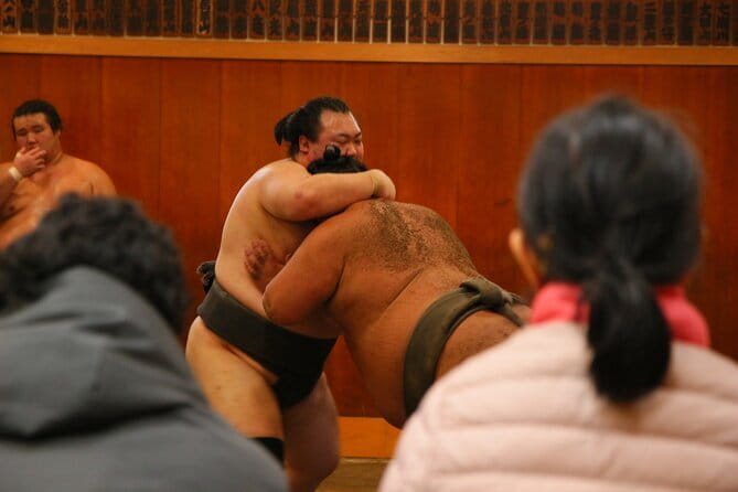 Tokyo Sumo Morning Practice: Viewing & Exclusive Interaction - Inside a Working Sumo Stable