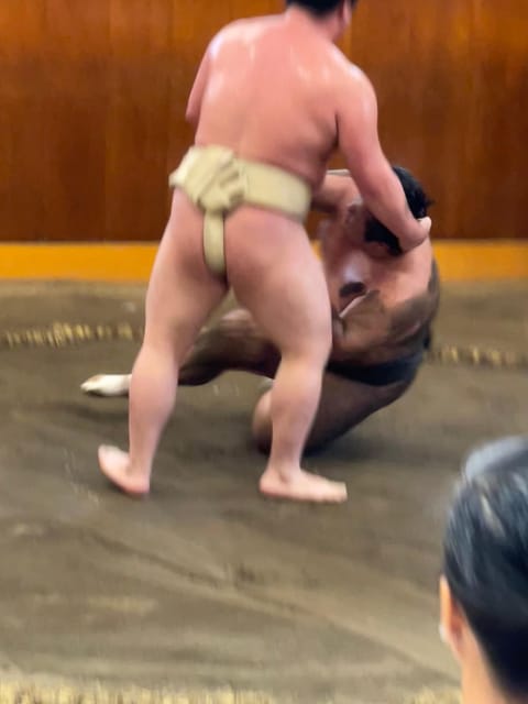 Tokyo: Sumo Morning Practice with Photo Banzuke and Guide - The Walk to the Stable and the Opening Explanation