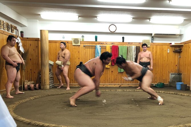 Tokyo Sumo Morning Training/ Sumo Practice with Wrestlers - Who will enjoy this most