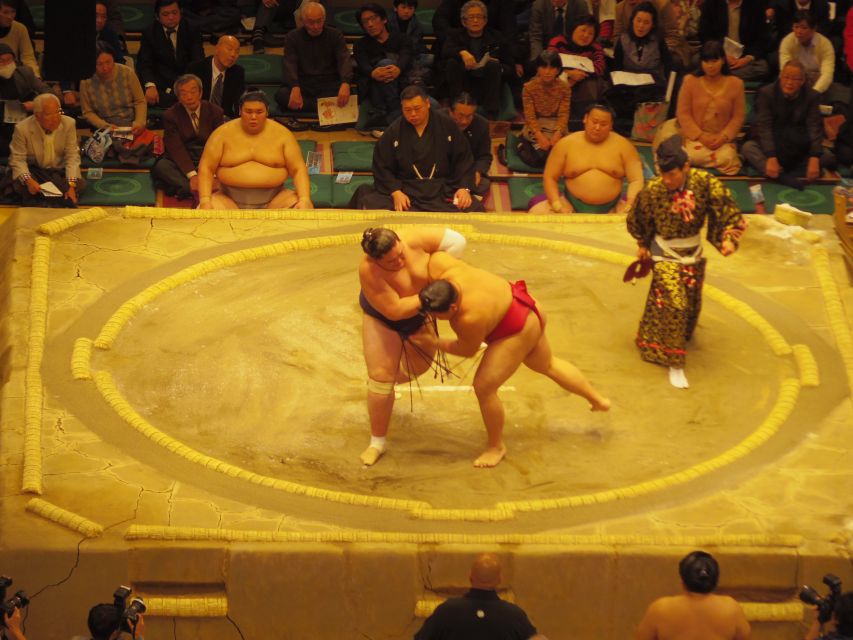 Tokyo: Sumo Tournament Tour with Chair Seat Tickets - What your seat is really like
