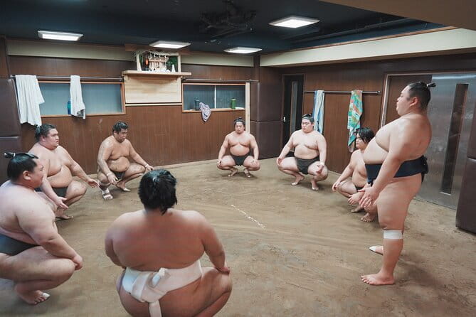 Unique Afternoon Live Sumo training tour in Tokyo - Seating, space, and comfort