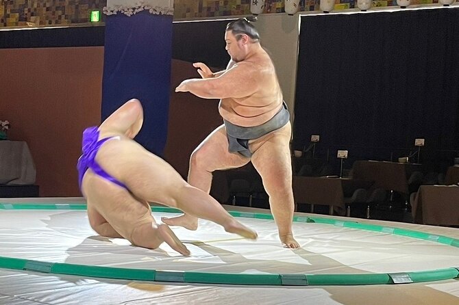 Up-Close Sumo Experience at Ochi Stable: Wear Kimono in Osaka - Meeting sumo at Ochiizumibeya in Izumisano
