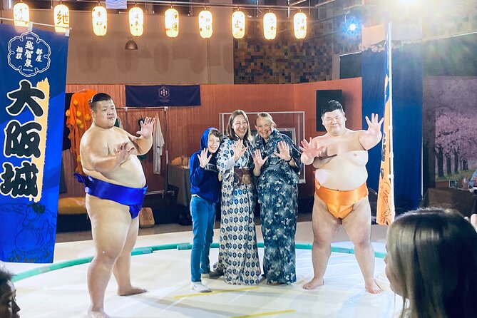Up-Close Sumo Experience at Ochi Stable: Wear Kimono in Osaka - Who will enjoy this most?