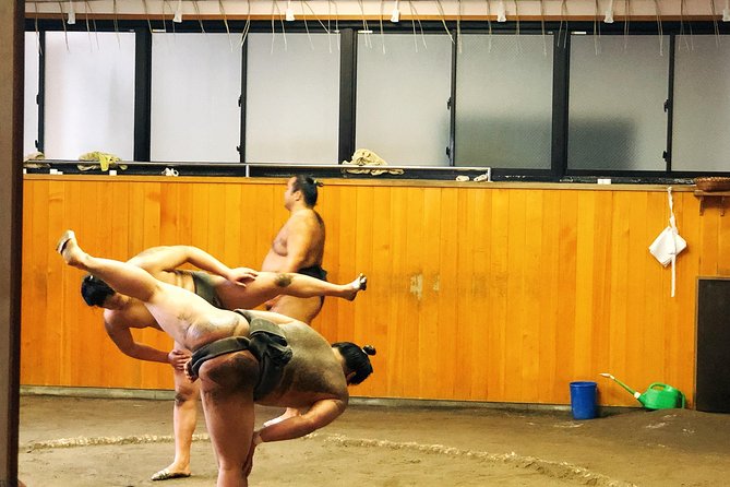 Watch Sumo Morning Practice at Stable in Tokyo - From warm-up to hard contact