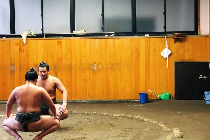 Watch Sumo Morning Practice at Stable in Tokyo - Who will enjoy this most